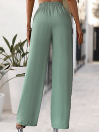 Tied Wide Leg Pants