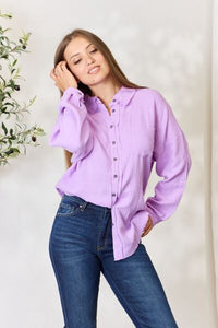 Button Up Long Sleeve Shirt