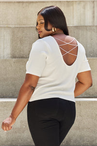 Open Back T-Shirt