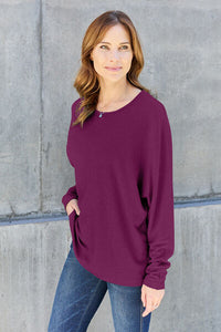 Round Neck Long Sleeve T-Shirt