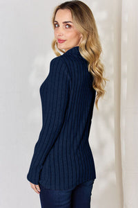 Long Sleeve Ribbed T-Shirt