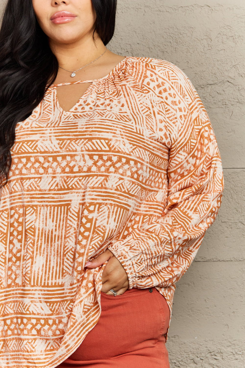 Aztec Tunic Top