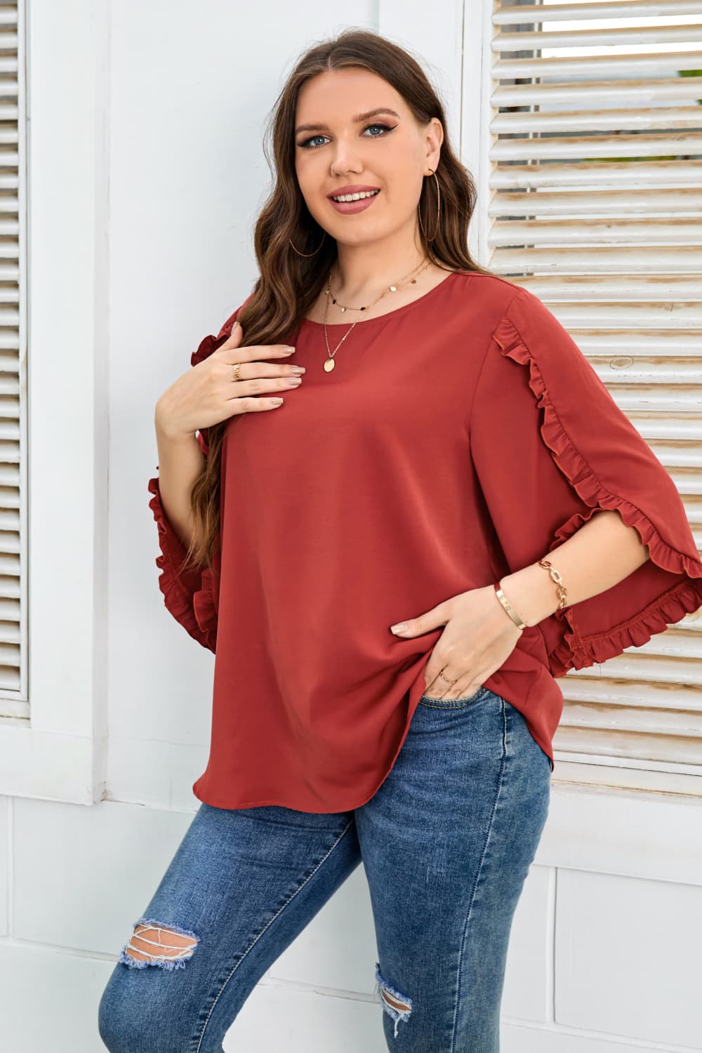 Round Neck Blouse