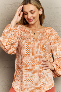 Aztec Tunic Top