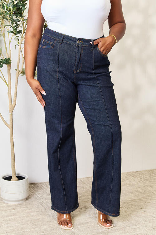 High Waist Wide Leg Jeans