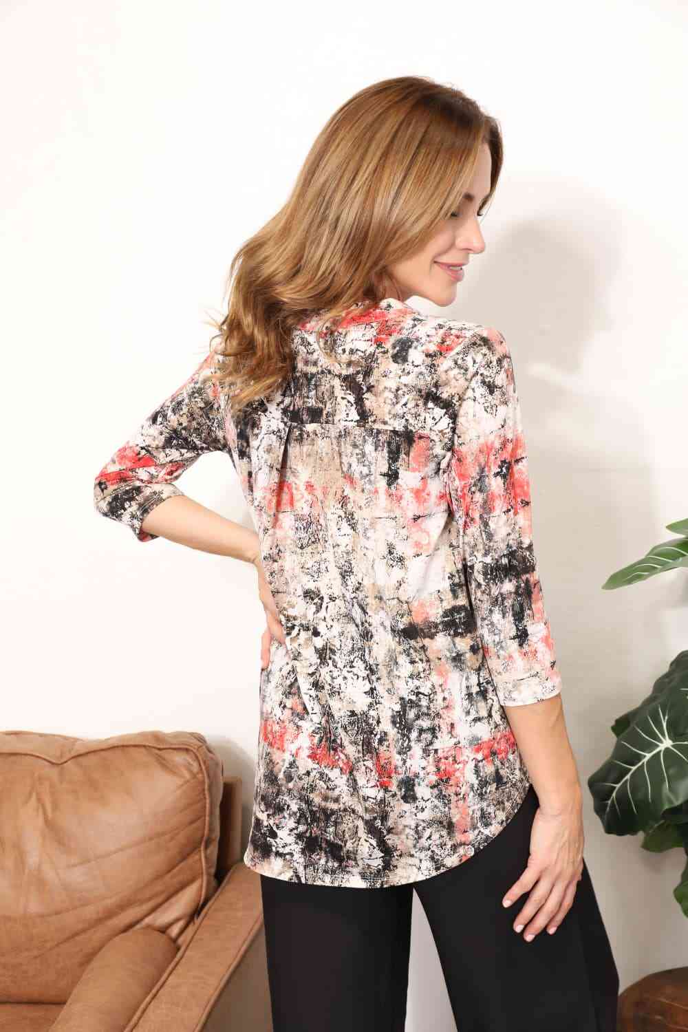 3/4 Sleeve Blouse