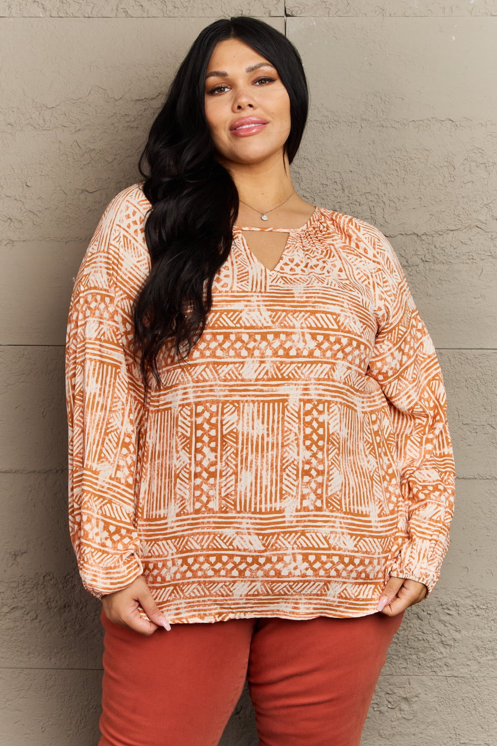 Aztec Tunic Top