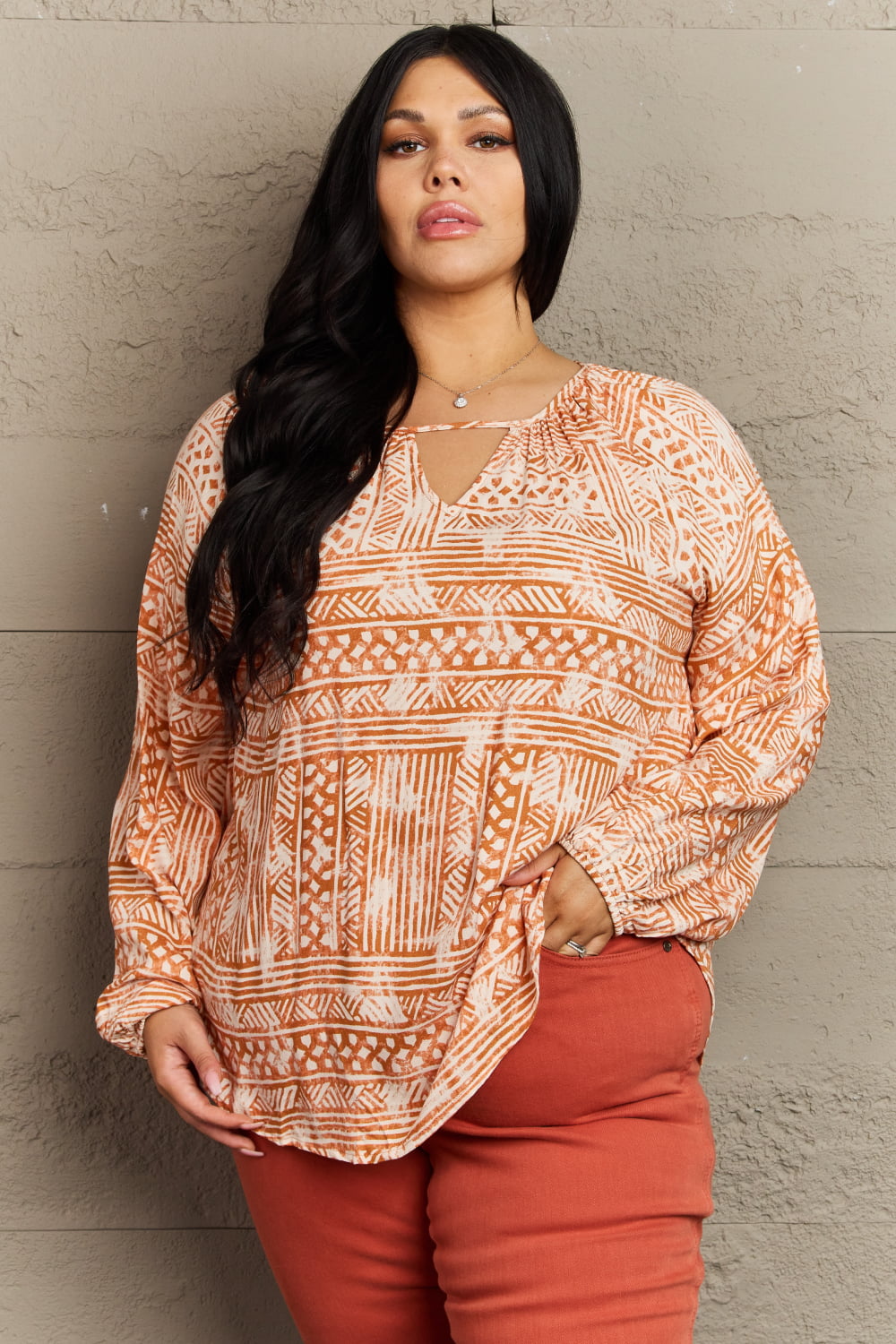 Aztec Tunic Top