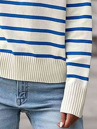 Striped Knit Top