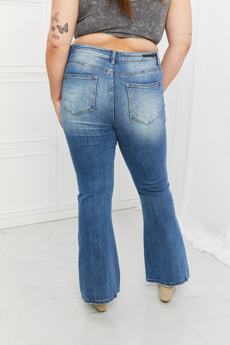 High Waisted Flare Jeans