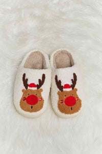 Rudolph Print Slippers