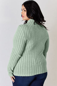 Long Sleeve Ribbed T-Shirt