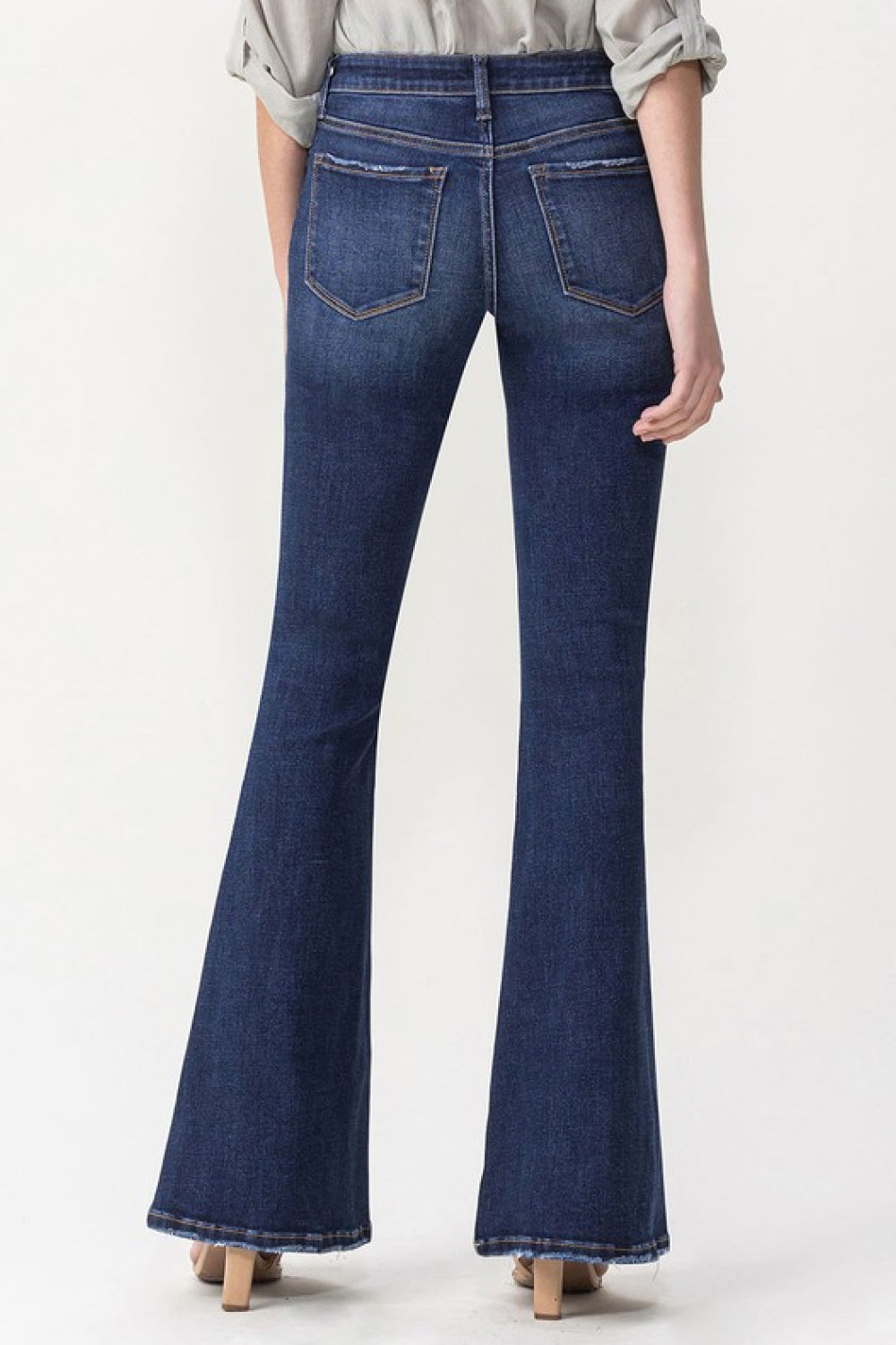 Midrise Flare Jeans