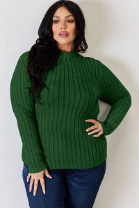 Long Sleeve Ribbed T-Shirt