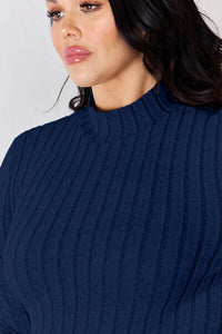 Long Sleeve Ribbed T-Shirt