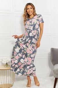 Floral Tiered Maxi Dress