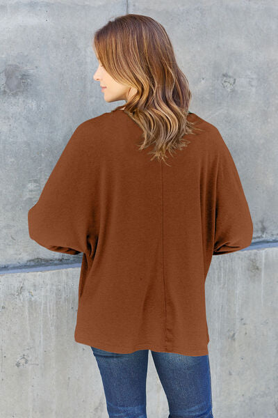 Round Neck Long Sleeve T-Shirt