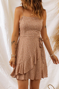 Floral Spaghetti Strap Dress