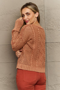 Cable Knit Cardigan