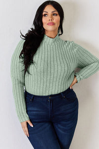 Long Sleeve Ribbed T-Shirt