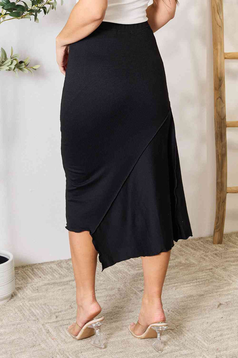 High Waist Midi Skirt