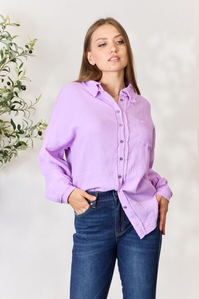 Button Up Long Sleeve Shirt