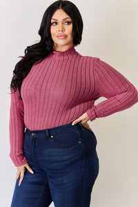 Long Sleeve Ribbed T-Shirt