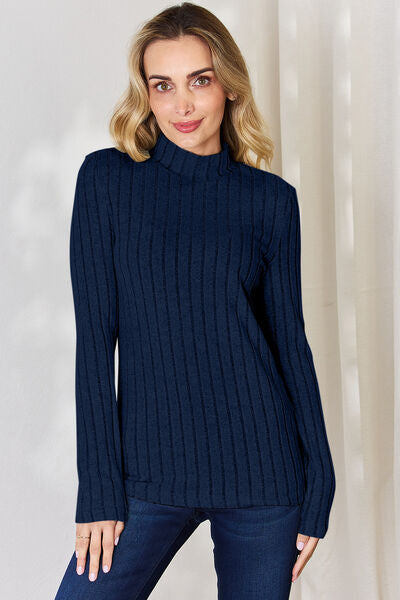 Long Sleeve Ribbed T-Shirt