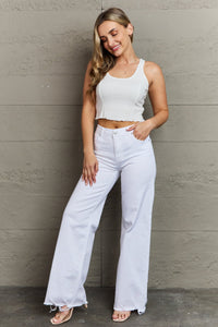 High Waist Wide Leg Jeans