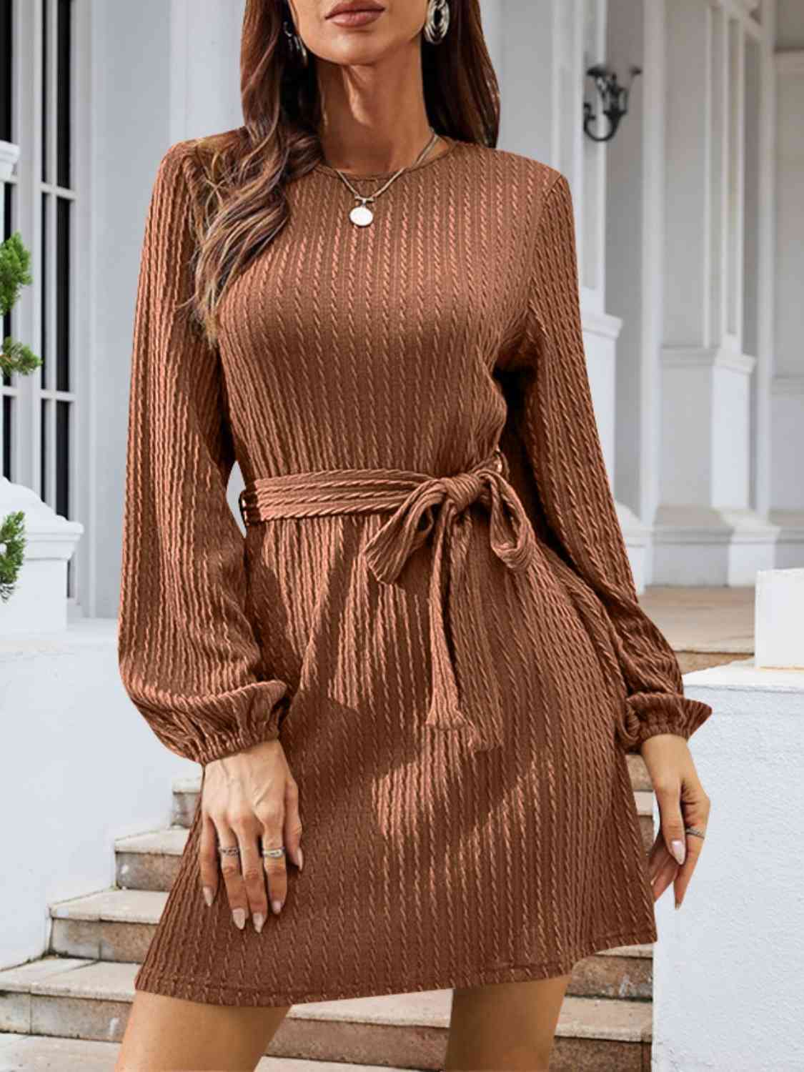 Tie Front Dress