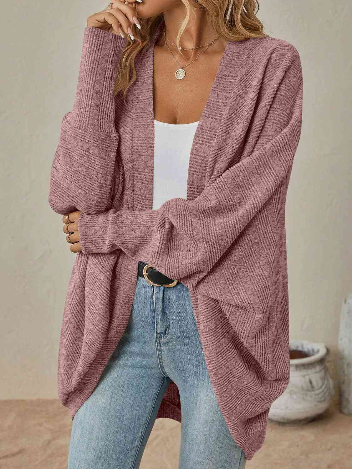 Open Front Cardigan