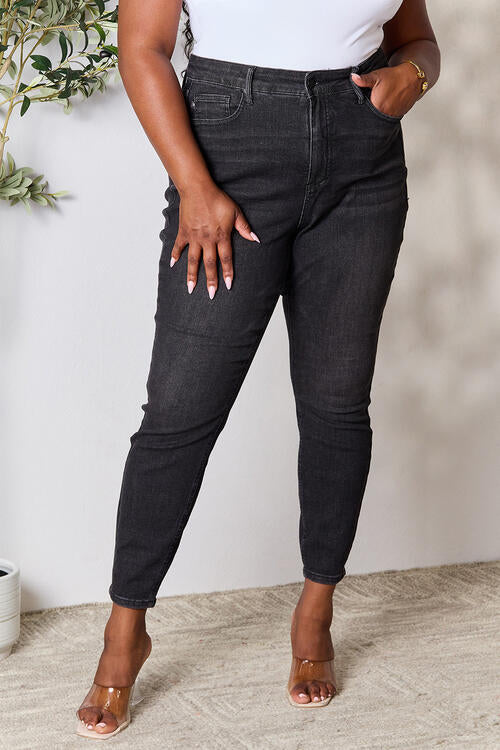 High Waist Tummy Control Denim Jeans