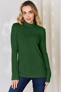 Long Sleeve Ribbed T-Shirt