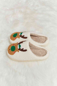 Rudolph Print Slippers